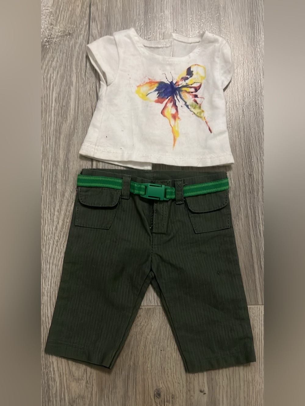 American girl doll Lea rainforest hike outfit